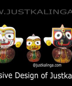 Laxmi Rupam-Shri Jagannath Mahaprabhu " Neem Wooden Murti"  06 INCH ( 15cm ) | Justkalinga.com.