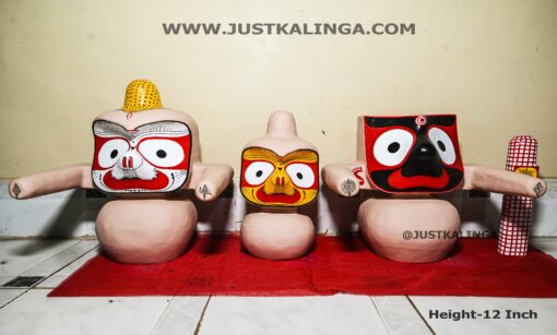 PURANO PURUSA-Shri Jagannath Mahaprabhu "Neem Wooden Murti" 01 FEET  ( 30cm ) | Justkalinga.com.