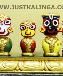 LAXMI RUPAM OF SHRI JAGANNATH MAHAPRABHU PINK STONE (HEIGHT-03 INCH) | Justkalinga.com.