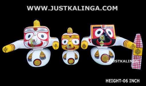 DHABALA VARNAM OF SHRI JAGANNATH MAHAPRABHU (HEIGHT-06 INCH) | Justkalinga.com.