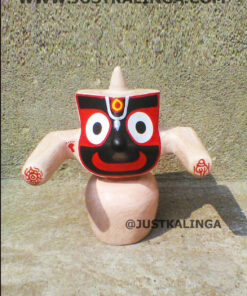 Shri Jagannath Mahaprabhu Pratitopaban (Mohon Rupam) "Pure Neem Wooden idols " 06 inches . | Justkalinga.com.