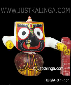 Laxmi Rupam-Shri Jagannath Mahaprabhu " Neem Wooden Murti"  06 INCH ( 15cm ) | Justkalinga.com.