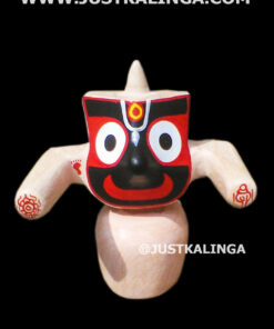 Shri Jagannath Mahaprabhu Pratitopaban (Mohon Rupam) "Pure Neem Wooden idols " 06 inches . | Justkalinga.com.