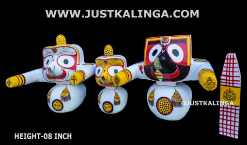 DHABALA VARNAM OF SHRI JAGANNATH MAHAPRABHU (HEIGHT-08 INCH) | Justkalinga.com.