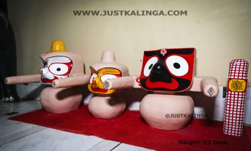 PURANO PURUSA-Shri Jagannath Mahaprabhu "Neem Wooden Murti" 01 FEET  ( 30cm ) | Justkalinga.com.