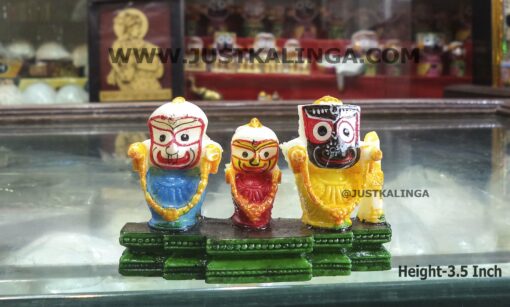 Jagannath Mahaprabhu With (Ratna Singhashan) For Home & Office  height-3.5 inch | Justkalinga.com.