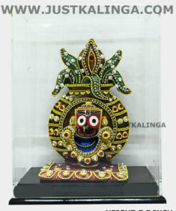 Best Car Dashboard idols: Jagannath Mahaprabhu With (Kumbo) Glass framed Set 06 inch length | Justkalinga.com.