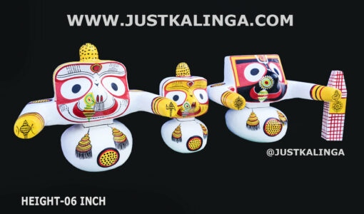 DHABALA VARNAM OF SHRI JAGANNATH MAHAPRABHU (HEIGHT-06 INCH) | Justkalinga.com.