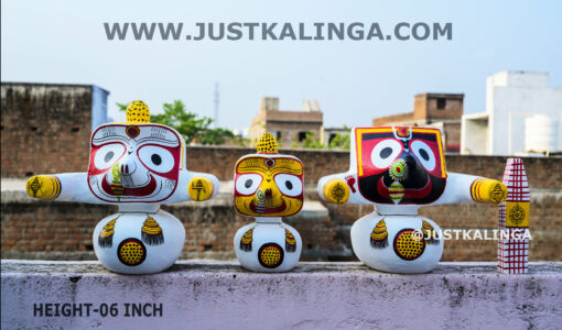 DHABALA VARNAM OF SHRI JAGANNATH MAHAPRABHU (HEIGHT-06 INCH) | Justkalinga.com.