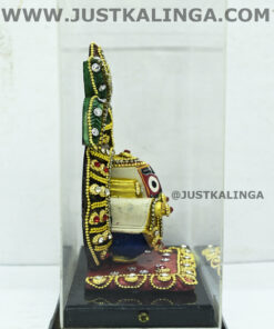 Best Car Dashboard idols: Jagannath Mahaprabhu With (Kumbo) Glass framed Set 06 inch length | Justkalinga.com.