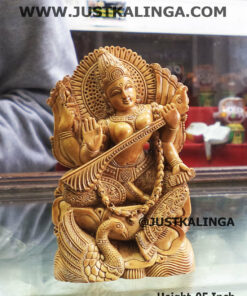 MAA SARSAWATI MARBLE MURTY HEIGHT-05 INCH | Justkalinga.com.