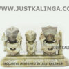 SHRI CHATURTHA MAHAPRABHU PINKSTONE HEIGHT-03INCH | Justkalinga.com.