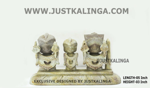 SHRI CHATURTHA MAHAPRABHU PINKSTONE HEIGHT-03INCH | Justkalinga.com.