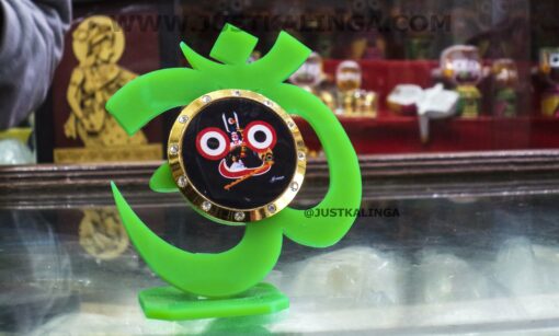 OM WITH SHRI JAGANNATH STAND FOR YOUR HOME AND CAR | Justkalinga.com.