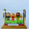 Lord Jagannath Mahaprabhu GlAass framed Set 14 cm length | Justkalinga.com.