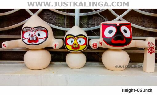 MOHAN RUPAM V-2.0 OF SHRI JAGANNATH MAHAPRABHU NEEM WOODEN MURTY | Justkalinga.com.