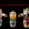 Lord Jagannath Mahaprabhu " Neem Wooden Murti"  08 INCH ( 20cm ) | Justkalinga.com.