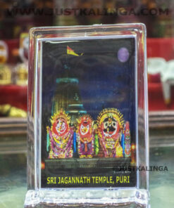 SHRI JAGANNATH MAHAPRABHU SUNABESHA WITH SHRI MANDIR PHOTOFRAME STAND SMALE SIZE | Justkalinga.com.