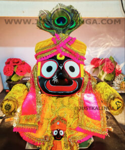 PREMIUM DRESS FOR PATITOPABAN MAHAPRABHU (YELLOW WELBET CLOTH) | Justkalinga.com.