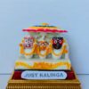 Best Car Dashboard idols: Jagannath Mahaprabhu Glass framed Set 12 cm | Justkalinga.com.