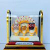 Best Car Dashboard idols: Jagannath Mahaprabhu With (Ratna Chair) Glass framed Set 13 cm | Justkalinga.com.