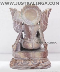 SHRI GARUDA MAHAPRABHU (PINKSTONE) HEIGHT-4.5 INCH | Justkalinga.com.