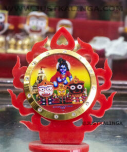 SHRI JAGANNATH MAHAPRABHU PHOTO STAND WITH NILACHAKARA | Justkalinga.com.