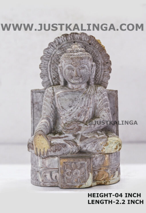 SHRI BUDHA (PINK STONE) HEIGHT-04 INCH | Justkalinga.com.