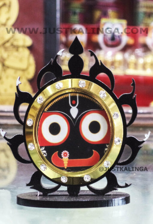 SHRI JAGANNATH MAHAPRABHU PHOTO STAND WITH NILACHAKARA | Justkalinga.com.