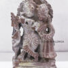 SHRI KRISHNA & RADHA (PINKSTONE) MARBLE HEIGHT-4.2 INCH | Justkalinga.com.