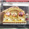 SHRI JAGANNATH MAHAPRABHU (STONE WORK) MARBLE MURTY,GLASS FRAMED | Justkalinga.com.