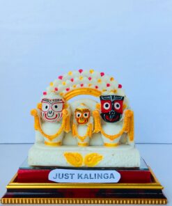 Best Car Dashboard idols: Jagannath Mahaprabhu With (Ratna Chair) Glass framed Set 13 cm | Justkalinga.com.