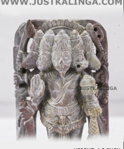 PANCHO MUKHI HANUMAN JI (PINKSTONE) MARBLE HEIGHT-4.2 INCH | Justkalinga.com.