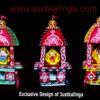 HANDMADE WOODEN DIVINE RATHA. (Nandighosa,Dwarpadalana,Taladhwaja) | Justkalinga.com.