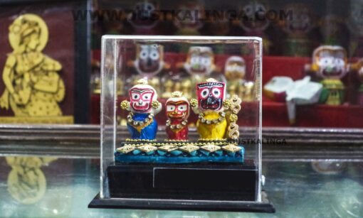 Best Car Dashboard : SMALL JAGANNATH MAHAPRABHU MARBLE MURTY with glass framed | Justkalinga.com.