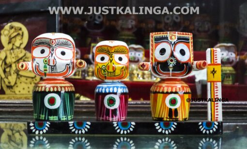 Shri Jagannath Mahaprabhu " Neem Wooden Murti"  04 INCH | Justkalinga.com.