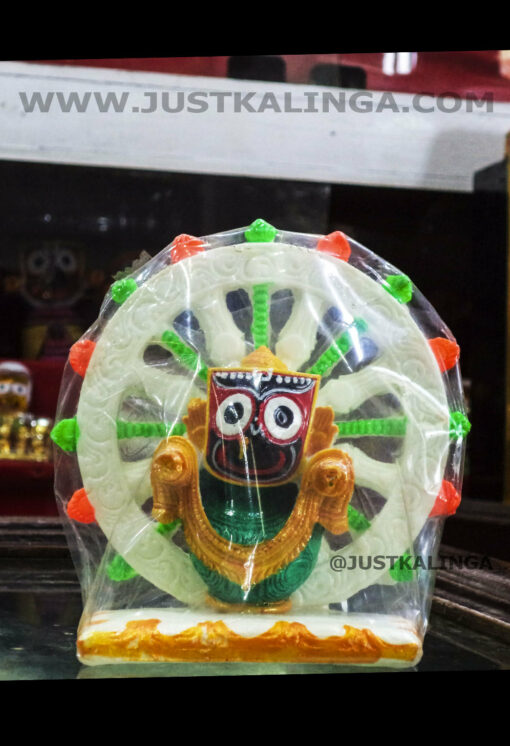 KONARK CHAKRA WITH JAGANNATH MAHAPRABHU MARBLE STONE | Justkalinga.com.