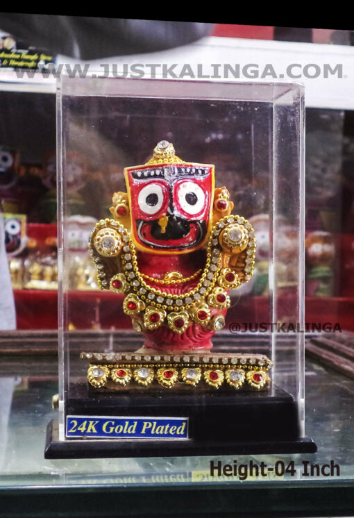 PATITOPABAN MAHAPRABHU WITH GLASS BOX MARBLE STONE | Justkalinga.com.