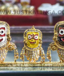 SHRI CHATURTHA MAHAPRABHU STONE METAL MURTY | Justkalinga.com.