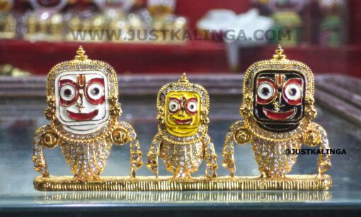 SHRI CHATURTHA MAHAPRABHU STONE METAL MURTY | Justkalinga.com.