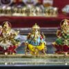 MAA LAXMI,SARSWATI ,& SHRI GANESH STONE METAL MURTY | Justkalinga.com.