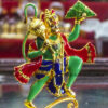 SHRI HANUMAN JI STONE METAL MURTY | Justkalinga.com.