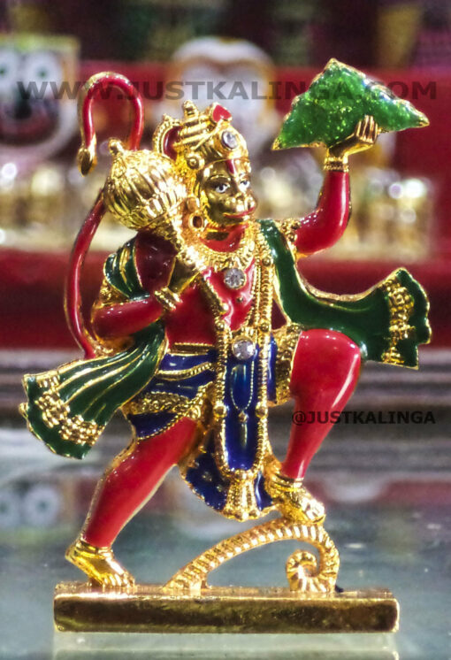 SHRI HANUMAN JI STONE METAL MURTY | Justkalinga.com.