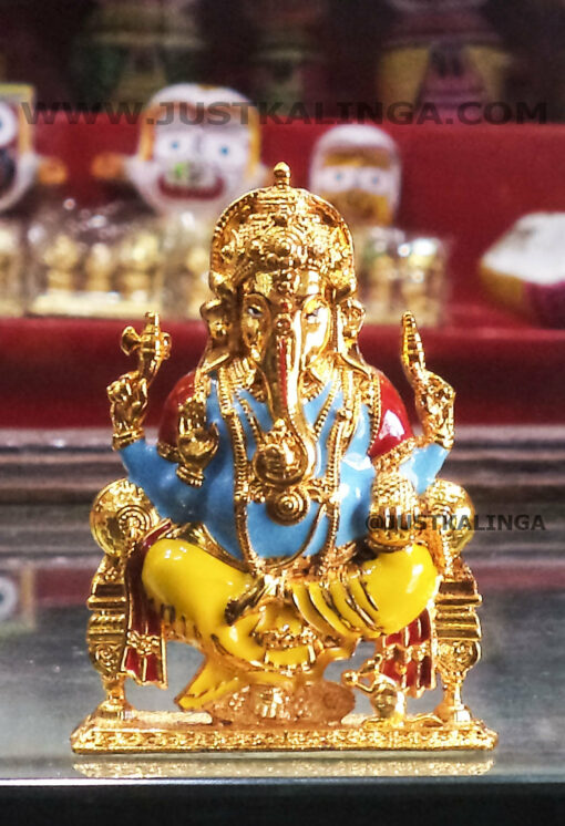 SHRI GANESH STONE METAL MURTY | Justkalinga.com.