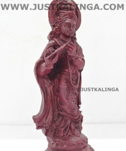 SHRI KRISHNA MAHAPRABHU CARVED DESIGN MARBLE HEIGHT-5.5 INCH | Justkalinga.com.