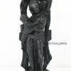 DEVA DASHI BLACK MARBLE STONE  HEIGHT-06 INCH | Justkalinga.com.