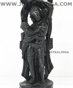 DEVA DASHI BLACK MARBLE STONE  HEIGHT-06 INCH | Justkalinga.com.