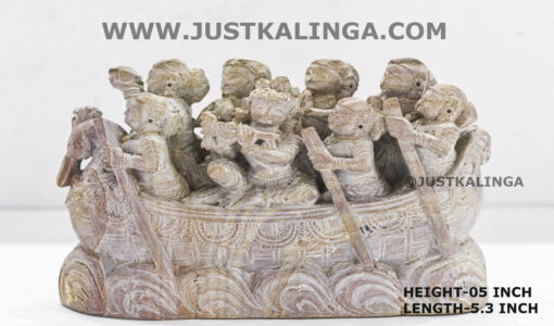 NAVAKELI MARBLE CARVED DESIGN (PINKSTONE) HEIGHT-05 INCH | Justkalinga.com.