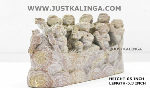 NAVAKELI MARBLE CARVED DESIGN (PINKSTONE) HEIGHT-05 INCH | Justkalinga.com.