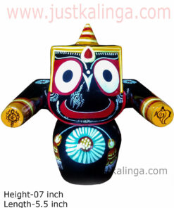 LORD JAGANNATAH KALESWAR MAHAPRABHU (BLACK) 06 INCH | Justkalinga.com.